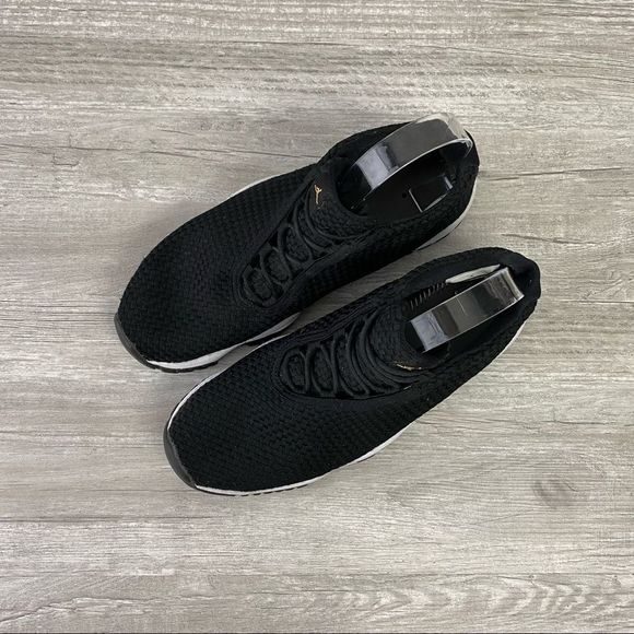 Nike Air Jordan Future OREO 656503 010 Black White Gold Wooven Mesh XI 11 8 - Picture 2 of 8